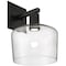 Access Lighting Port Nine Chardonnay, Chardonnay LED Wall Sconce, Matte Black Finish, Clear Glass 63144LEDD-MBL/CLR - alternate 3